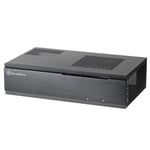 SILVERSTONE Silverstone Ml06b Milo Mitx Black Htpc Case