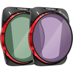 Freewell True Colour Variable ND Filter for DJI Air 3 (2-Pack)