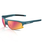 Bolle Bolt 2.0 S Sunglasses BS003012 Creator Teal Metallic/Volt Ruby Polarised