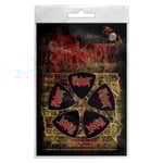 Slipknot Logo Tri-Tip Guitar Pick Pack Set of 5 One Size