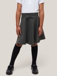 John Lewis Girls' Skater School Skirt, Grey