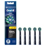 Braun Oral-B PRO Cross Action Black Toothbrush Refill Heads (5-Pack) GENUINE/NEW