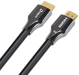 DTECH 8K HDMI Cable Supports 8K 60Hz 4K 144Hz 2K 165Hz Ultra HD High Speed 48Gbps for Monitor PC HDTV Projector PS4 and other HDMI Devices -3M