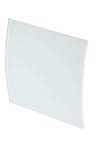 Unite frontpanel glass frost white curve design for system+ fan diam100