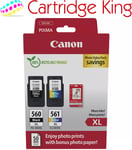 Canon PG-560XL / CL-561XL High Yield Genuine Ink Cartridges, Pack of 2 (Colour &