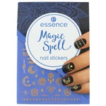 ESSENCE MAGIC SPELL NAIL STICKERS Gold Bold Nail Art Manicure Self-Adhesive UK