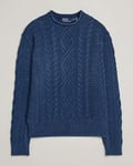 Polo Ralph Lauren Cotton Fisherman Sweater Indigo
