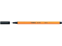 Stabilo Point 88, Svart, Fin, Orange, 0,4 Mm, 1 Styck