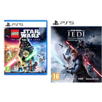 LEGO Star Wars: The Skywalker Saga Classic Character DLC Edition (Amazon.co.uk Exclusive) (PS5) & Star Wars Jedi: Fallen Order (PS5)