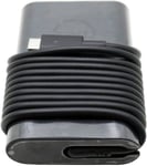 AC-adapter Dell 65W, 19.5V, USB-C, 3-pin C6 strömkabel