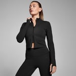 MP Women's Tempo Cropped Jacket - Black - XXL