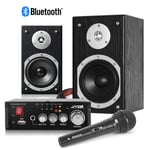 SHF55 Home Karaoke Party Speaker Set with Microphone Bluetooth MP3 Music Machine