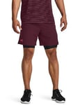 UNDER ARMOUR Vanish Woven 6in Shorts - Red, Red, Size S, Men