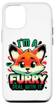 iPhone 14 Pro I'm A Furry Deal With It Fun Fox Cute Furry Fursona Fandom Case