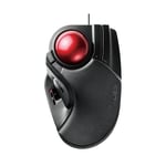 ELECOM Trackball Mouse Wired 8 Button M-HT1URBK Black FS