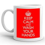 CiderPressMugs® Keep Calm and WASH Your Hands Mug - Covid-19 Government Advice