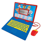 Lexibook JC598PAi12-B, Paw Patrol, Educational and Bilingual Laptop in English/Czech, Toy for children with 124 activities to learn, play games and music, Blue/red