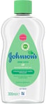 JOHNSON'S Aloe Vera Baby Oil 300ml â€“ Leaves Skin Soft and Smooth â€“ Ideal for
