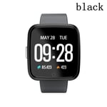 Y7 Smart Watch Bluetooth Bracelet Fitness Tracker Black