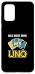 Galaxy S20+ Board Game Uno Cards Wild about being uno Game Card Costume Case