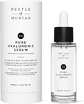 Pestle & Mortar 2% Pure Hyaluronic Acid Serum for Face with Vitamin B5, Super-Hy