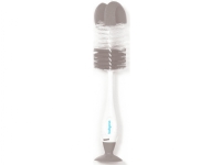 Babyono Self-standing brush for bottles and teats with suction cup and retractable mini brush (728/04)
