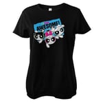 Powerpuff Girls - Team Awesome Girly Tee, T-Shirt