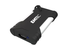 EMTEC - Disque SSD Externe X210G Gaming Portable 1 To, 1 TB - ECSSD1TX210G - USB-C 3.2 Gen2 - Jusqu'à 1100MB/s - 3D NAND Flash - Stockage Documents, Musique, Vidéos HD Nomade
