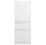 Mitsubishi Electric 450L CX White Right Hand Glass Steel Multi Drawer Fridge White