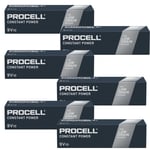 60 x Duracell Procell Constant 9V Alkaline Smoke Alarm MN1604 PP3 Batteries