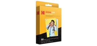 Kodak 2"x3" Premium Zink Photo Paper (50 Sheets) Compatible with Kodak Smile