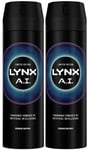 LYNX A. I DEODORANT BODY SPRAY 200 Ml -2 Pack