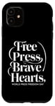 iPhone 11 Free Press, Free Brave journalist : World Press Freedom Day Case