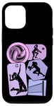Coque pour iPhone 15 Volley-ball Volley Femme Fille