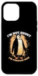 Coque pour iPhone 14 Plus conception drôle de taille de pingouin pour les petites
