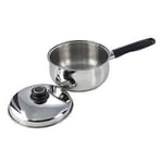 Pendeford Housewares Stainless Steel Sauce Pan With Long Handle - 16cm