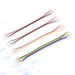 Skarvkontakt till LED-list AGGE Strip to Strip, 10cm, För enfärgad 8 mm list