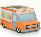 Yankee Candle Pop's Ice Cream Van Candle Holder Orange Plant Pot Fathers Day Dad