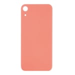iPhone XR Batteriluke - Bakside Glass - Rosa