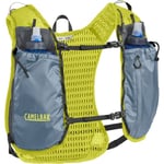 Camelbak Women Trail Run Vest - Sac à dos d'hydratation Smoke Blue / Limeade 3 L + 2 x 500 ml