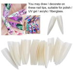 500 Tips False Nail Color Display Plastic Practice Tip
