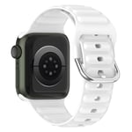 Apple Watch Ultra 2 49mm Sportigt armband i silikon, vit