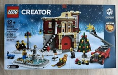 Lego 10263 Creator Winter Village Fire Station Brand New Sealed FREE POSTAGE