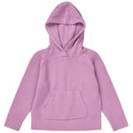 FUB Ribbstickad Huvtröja Orchid | Rosa | 140 cm