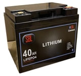 SBL 40Ah 12V Lithiumbatteri Bluetooth -