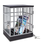 Mobile Phone Jail Prison Cage With Padlock - Lock Away Phones for Family Time!