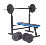 Pro Fitness Foldable Weight Bench with 50kg Package