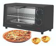 Belaco Mini 9L Toaster oven Tabletop Cooking Baking Portable oven 650W compact
