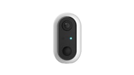 Logicom Home Cammy Outdoor - Caméra Surveillance Extérieure HD 1080p - Home Security - Connecté WiFi - Détection Mouvement - Vision Nocturne Infrarouge - Programmable à Distance Appli - Blanc