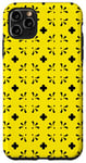 Coque pour iPhone 11 Pro Max Sunlight Bright Yellow Floral Moroccan Mosaic Tile Pattern